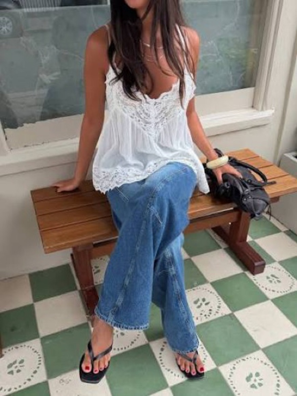 NWT Free People Fiona Cami size M - Picture 5 of 9
